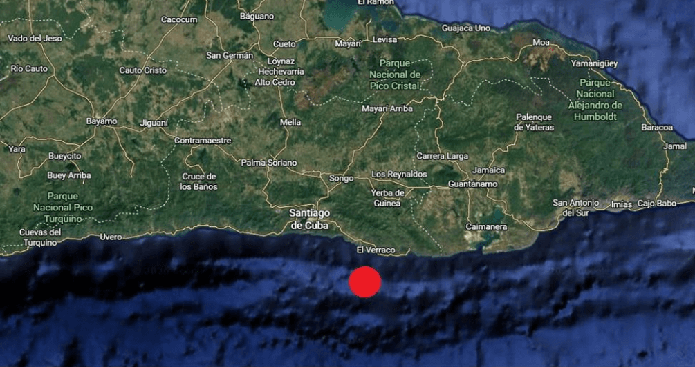 Sismo de magnitud 3.6 se registra cerca de Santiago de Cuba