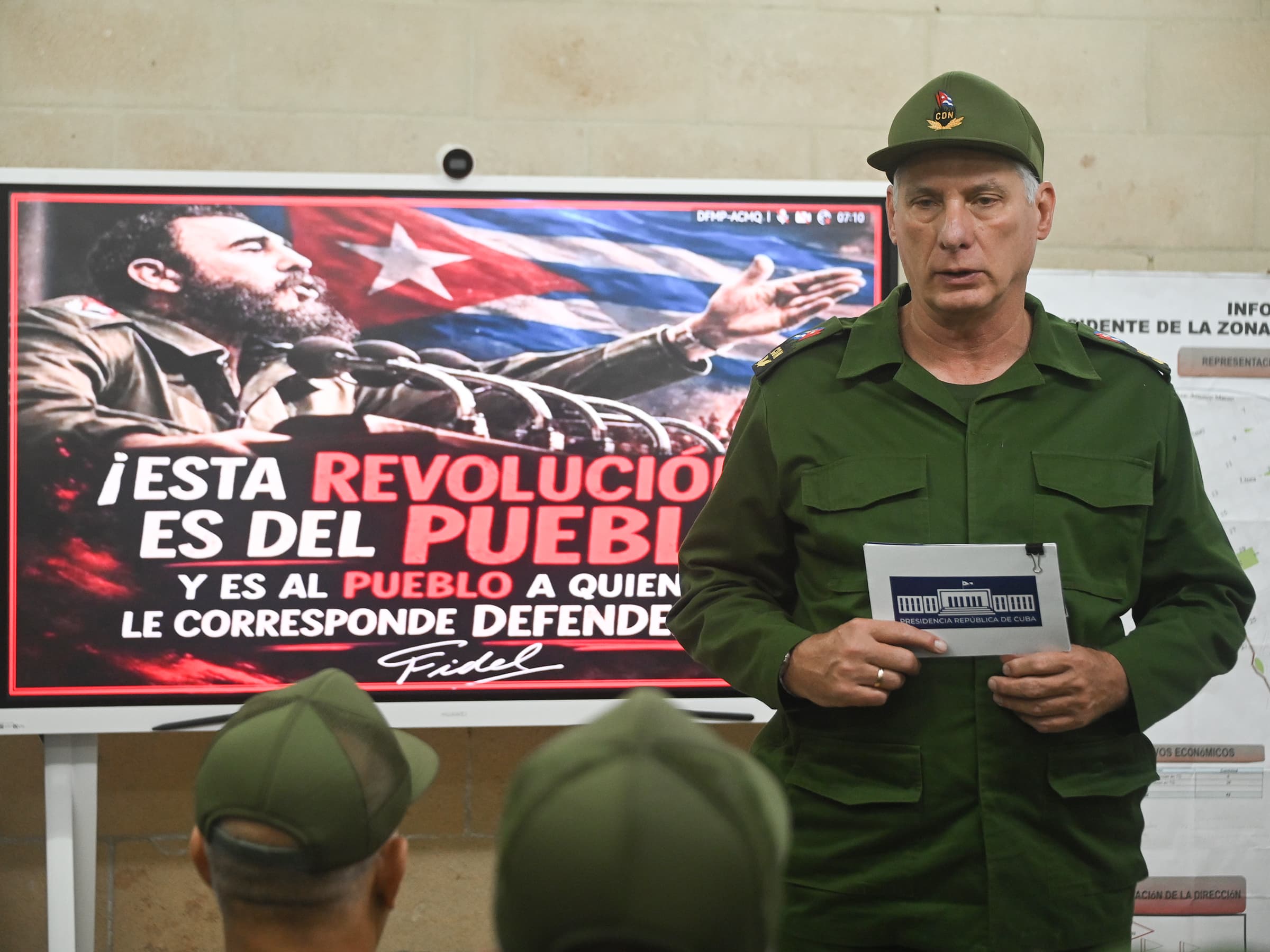 Díaz-Canel denuncia "arrogancia" de EE. UU. mientras ignora crisis interna
