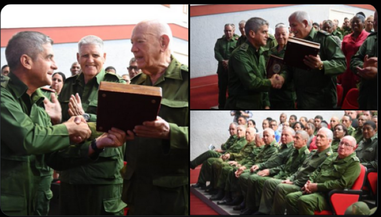 Raúl Castro "felicita" aniversario del Ejército Occidental mientras el pueblo enfrenta crisis diaria