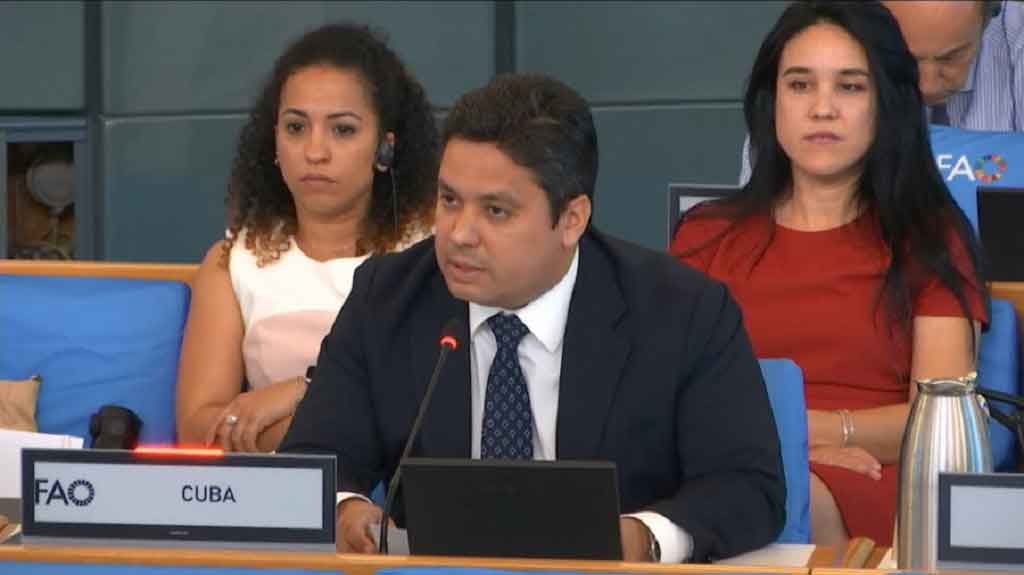 Cuba ante la FAO: denuncia del embargo y búsqueda de legitimidad internacional