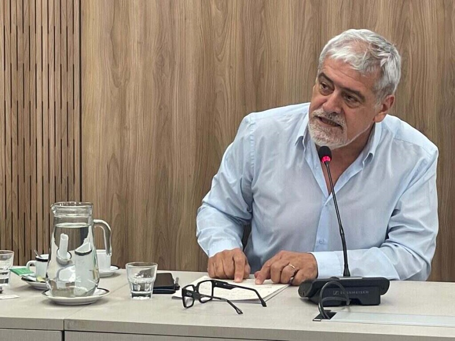 Julio Fuentes, presidente de la Confederación Latinoamericana y Caribeña de Trabajadores Estatales (CLATE)