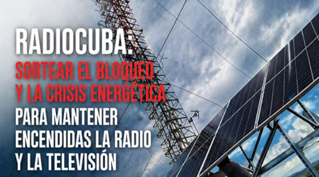 Radiocuba "sortea" apagones, mientras el pueblo sufre en la oscuridad