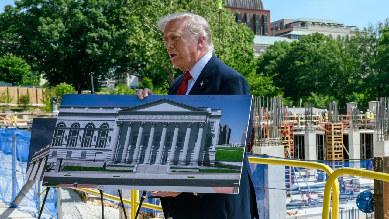 Trump este martes en Washington.