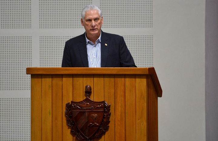 Díaz-Canel: La situación es compleja pero la voluntad de vencer es inquebrantable