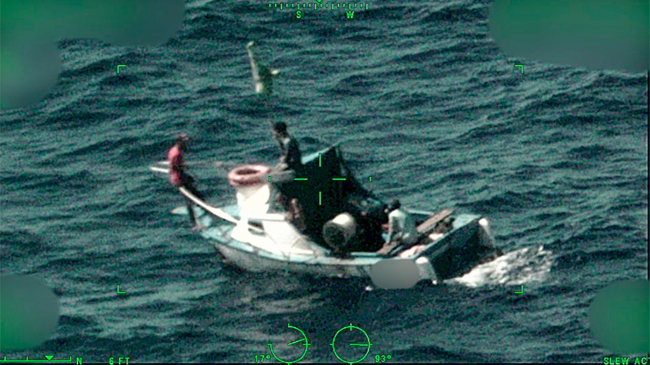 EEUU repatría a seis cubanos tras interceptación en alta mar