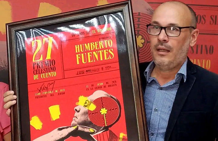 Humberto Fuentes gana el XXVII Premio Celestino de Cuento con "Cubacabana
