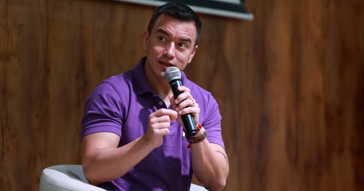 Daniel Noboa: "No podemos quedarnos de brazos cruzados ante el hambre en Cuba