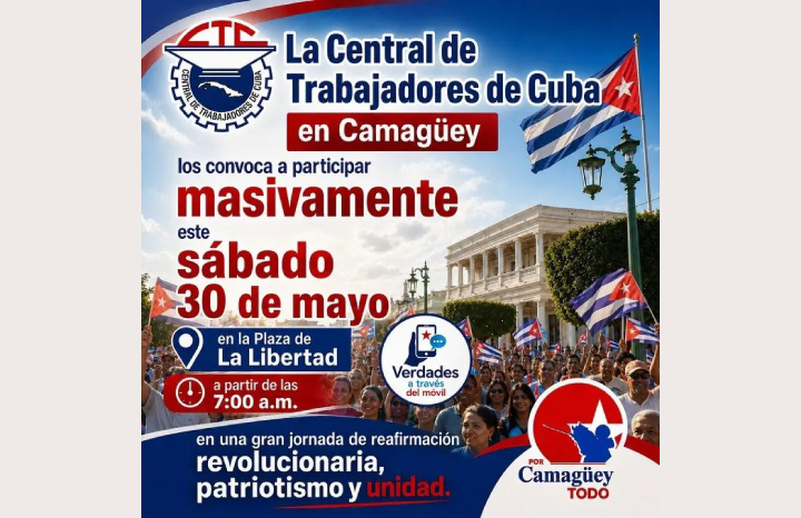 Camagüeyanos celebran jornada de "unidad" mientras el hambre acecha