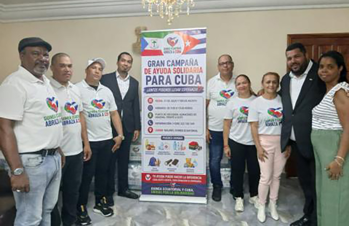 Guinea Ecuatorial moviliza a su comunidad para recaudar ayuda a Cuba: una campaña de intereses compartidos