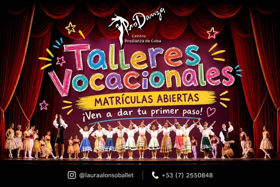 Centro ProDanza de Cuba lanza convocatoria para talleres de ballet infantiles