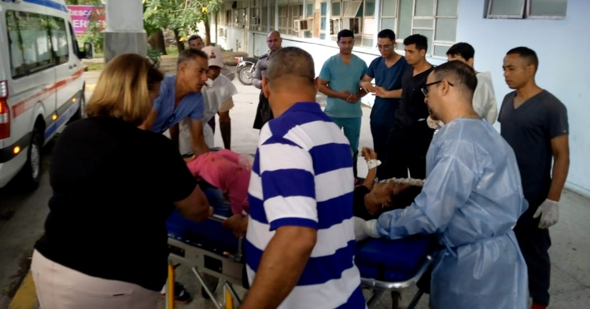 Decenas de heridos en accidente de ómnibus en la Autopista Nacional de Cienfuegos