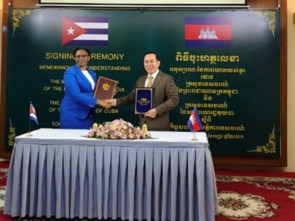 Camboya firma acuerdo con Cuba para impulsar el turismo, pero sin beneficios claros para el pueblo cubano