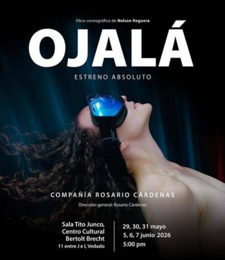 Compañía Rosario Cárdenas estrena "Ojalá" en La Habana, explorando la transformación humana en la era digital