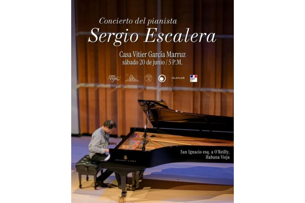 Sergio Escalera presenta su música en La Habana con obras latinoamericanas