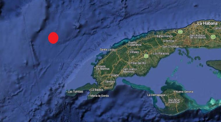 Terremoto de magnitud 6.2 se siente en occidente de Cuba y Yucatán