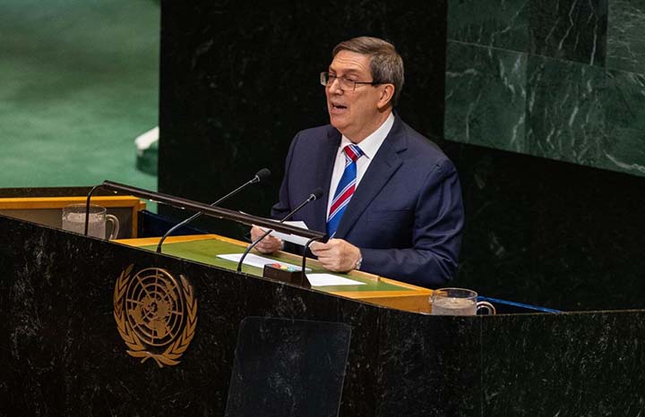 Bruno Rodríguez ignora el sufrimiento del pueblo al hablar del "bloqueo