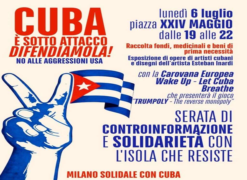Milán: jornada de propaganda del régimen cubano bajo pretexto de solidaridad