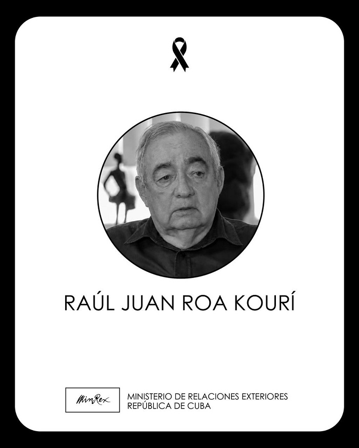 Muere Raúl Roa Kourí: un diplomático al servicio de la propaganda del régimen cubano