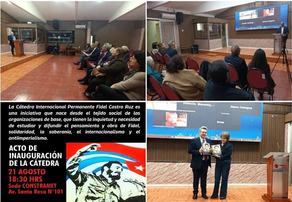 Creación cátedra Fidel Castro en Chile