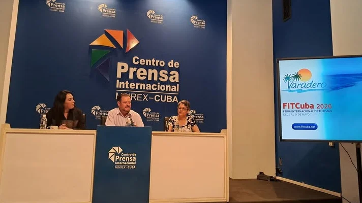 Presentación a la prensa de la Feria Internacional de Turismo FITCuba 2026.
