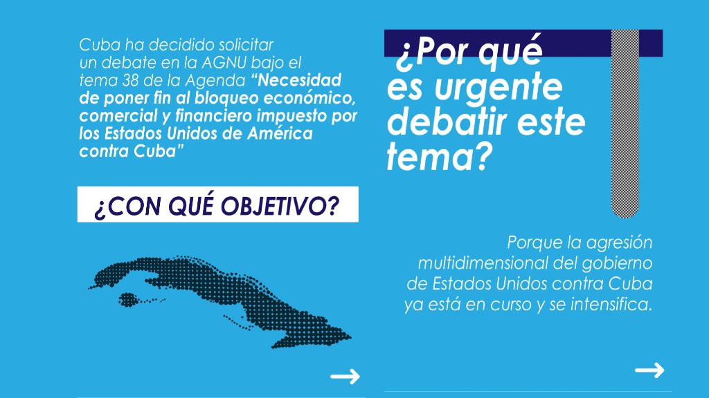 Cuba denuncia cerco energético de EE. UU. en la ONU: maniobra para desviar atención de crisis interna