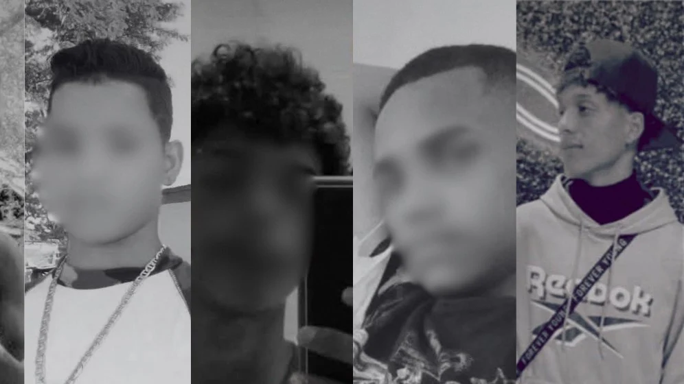 Algunos de los menores detenidos en Cuba.